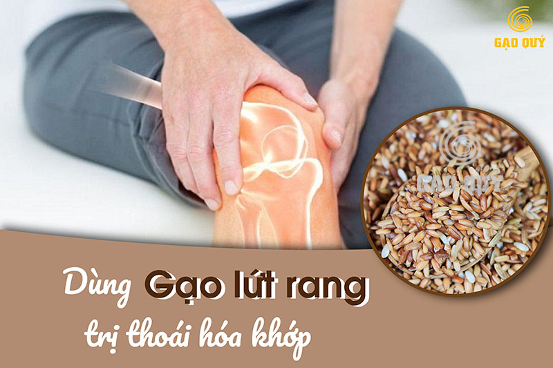 gạo lứt rang trị bệnh gì