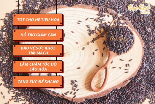 GẠO LỨT ĐEN BRIẾT - "SIÊU NGŨ CỐC"